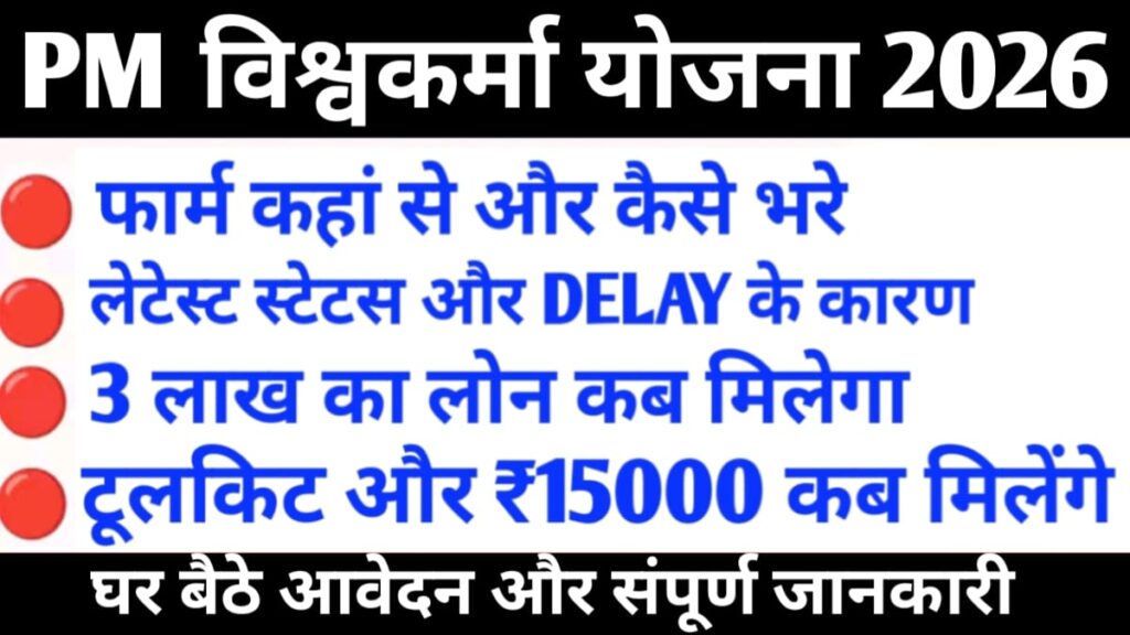 PM Vishwakarma Yojana Tool Kit Status 2026